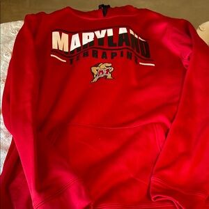 Maryland Terrapins Red Sweatshirt